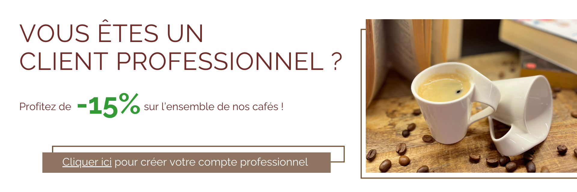 Compte professionnel 